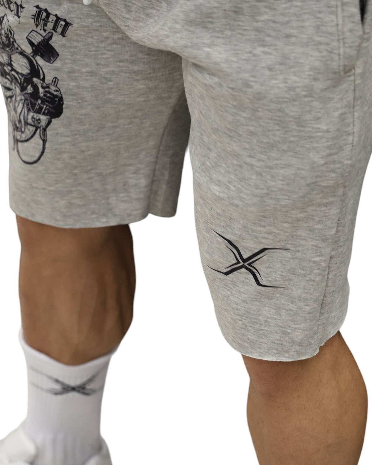 Wool Short - Conquer All Grey