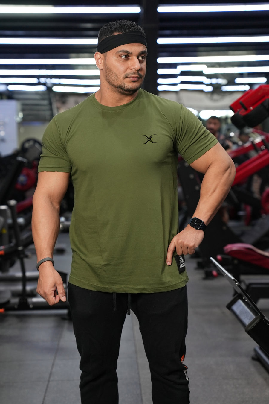 X-Essentials Army Green Tshirt