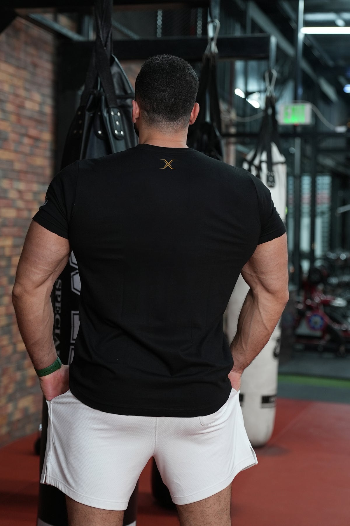 X-Essentials Black Tshirt