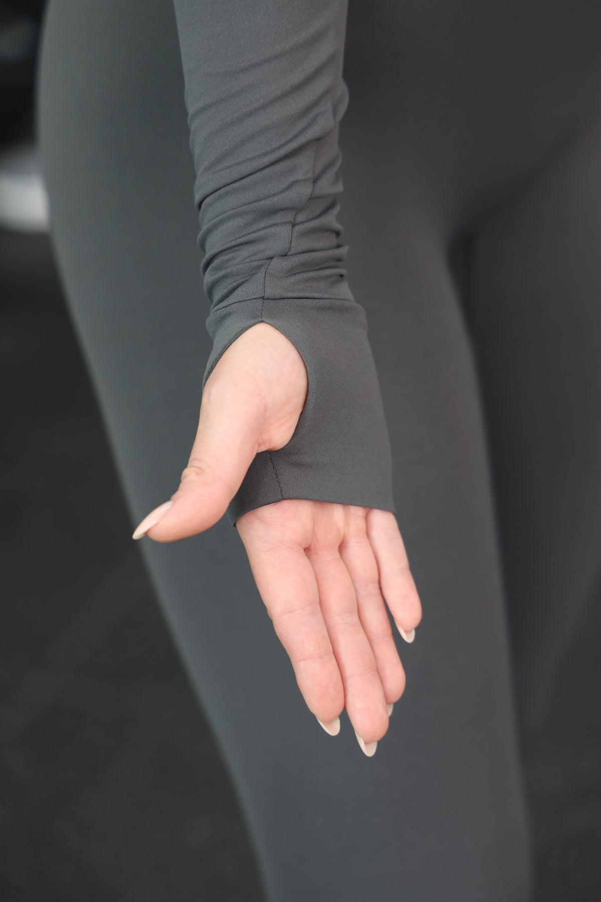 Women's Active Crop Full Zip Long Sleeve