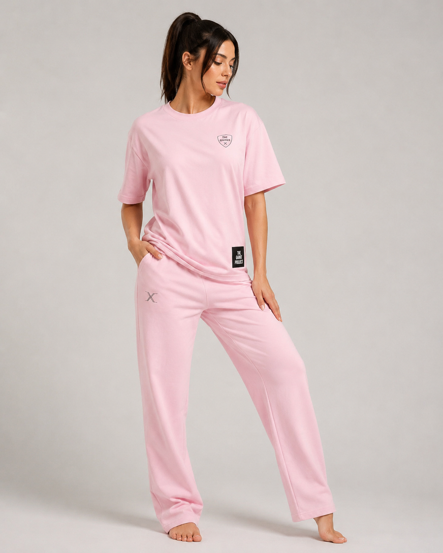 Oversize - Women Pink Set